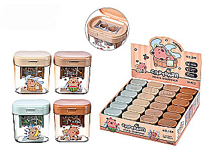 Plastic Sharpener - Capybara, assorted