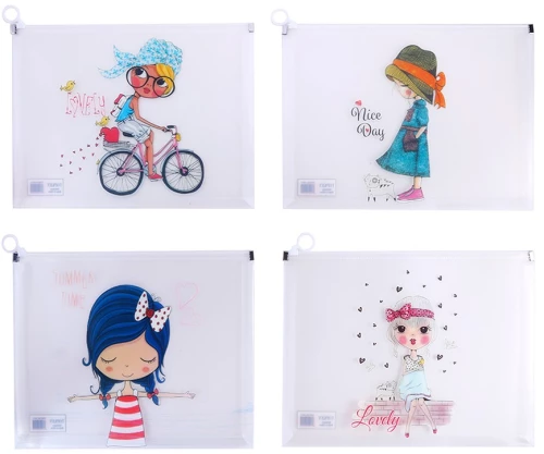 Office folder - LOVELY, assorted