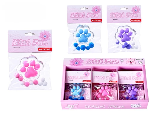 Stress-Relief Toy - Paws, Assorted