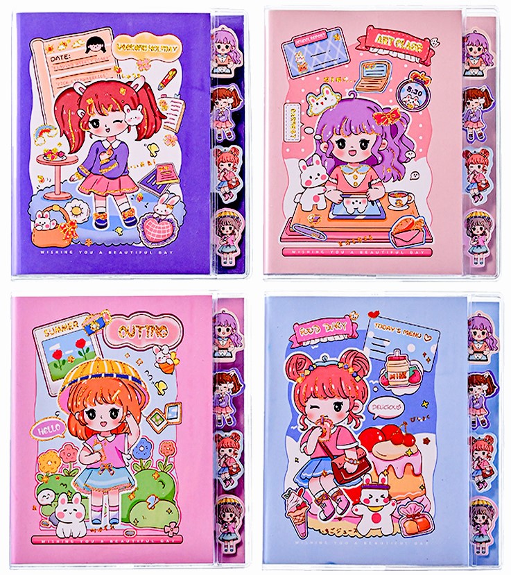 Notepad - Girls, assorted