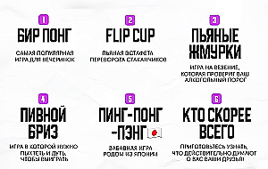 Настольная игра - 15 игр для вечеринки