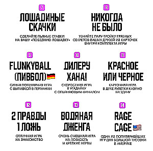 Настольная игра - 15 игр для вечеринки