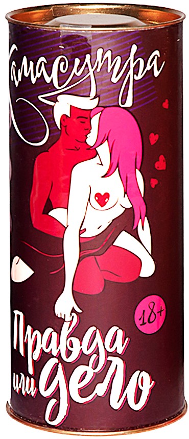 Brettspiel - Wahrheit oder Pflicht. Kamasutra 18+
