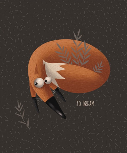 Notatnik ogólny - Liski (4 wzory)