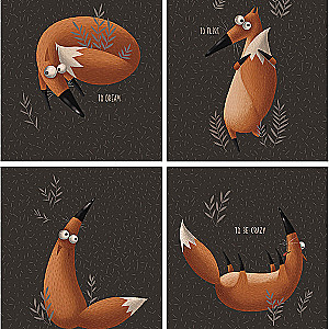 Notebook general - Lisonyki (4 designs)