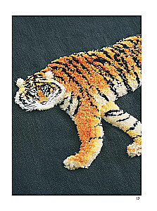 Wir sticken flauschige Tiere mit dem türkischen Stich. 40 realistische Zeichnungen von einem Designer aus Japan
