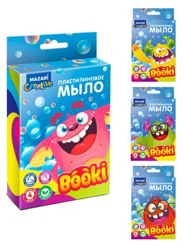 Creative Set - Plasticine Soap, 60 g, assorted