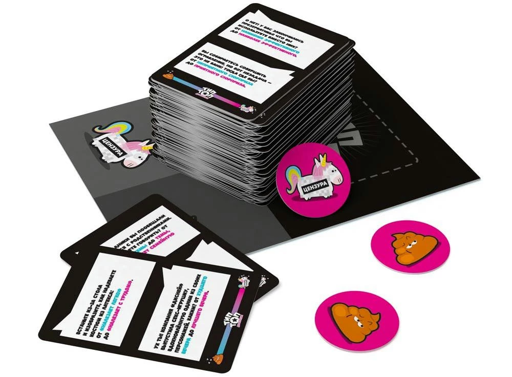 Board game - Tip Top. For adults 18+