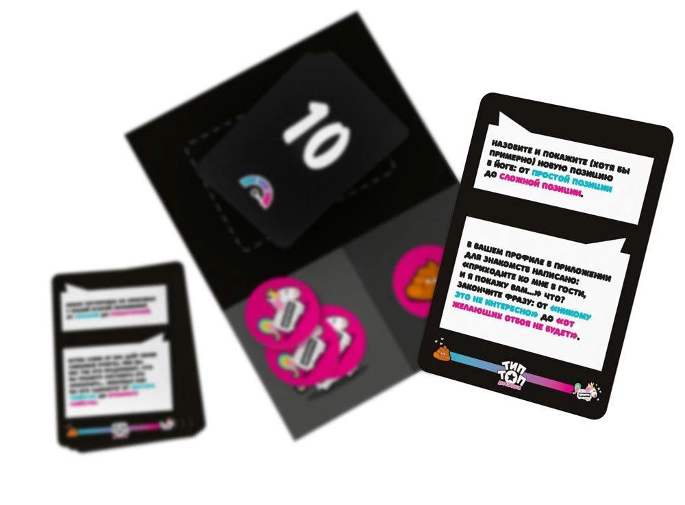 Board game - Tip Top. For adults 18+