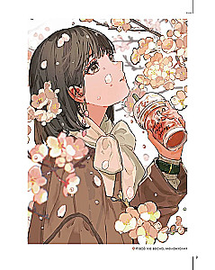 Beautiful girls, delicate flowers. Art book collection by famous Japanese artists