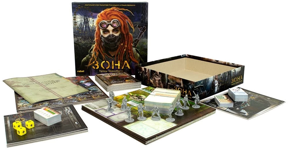 Board Game - Zone. Secrets of Chernobyl