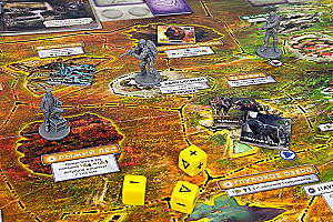 Board Game - Zone. Secrets of Chernobyl