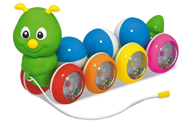 Ratelis - Nugara su rutuliukais