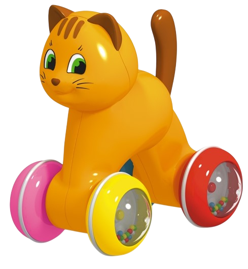 Riedantis žaislas - Katinas