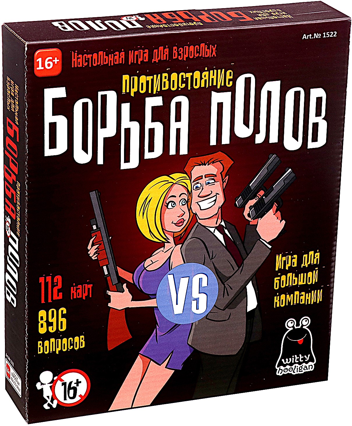 Brettspiel - Geschlechterkampf 18+