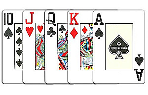 Poker cards - 54 (black)