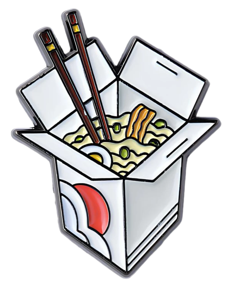 Enamel Pin - Wok