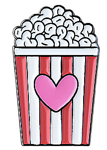 Enamel Pin - Popcorn