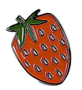 Enamel Pin - Strawberry