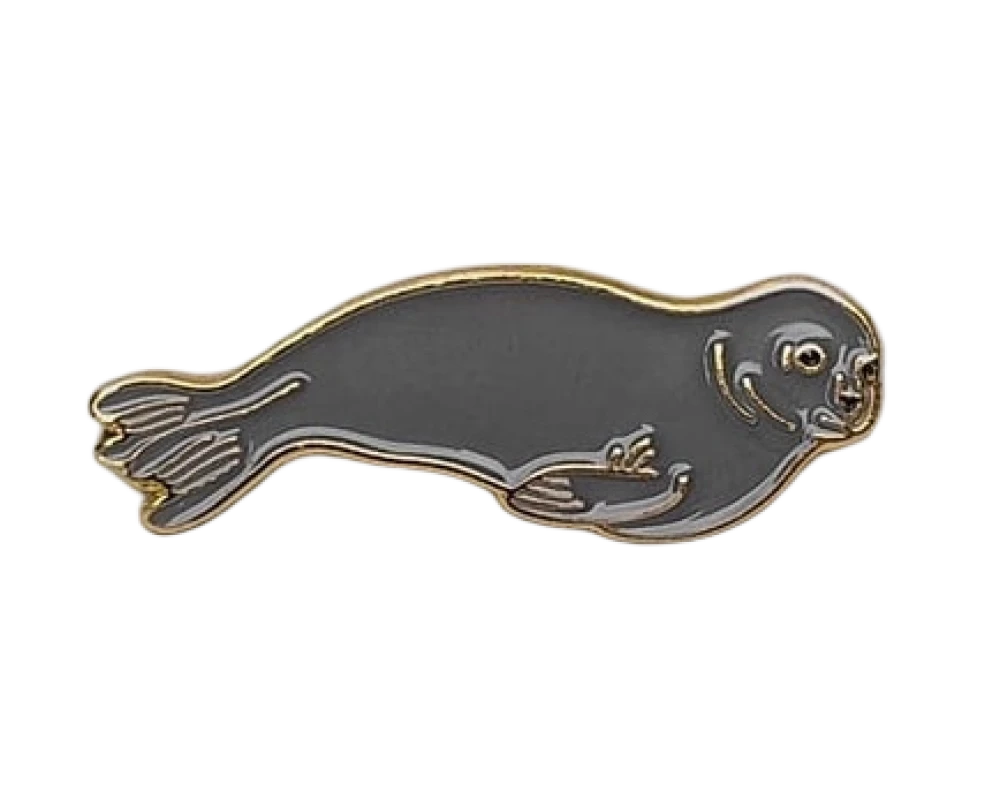 Enamel Pin - Nerpa (gray)