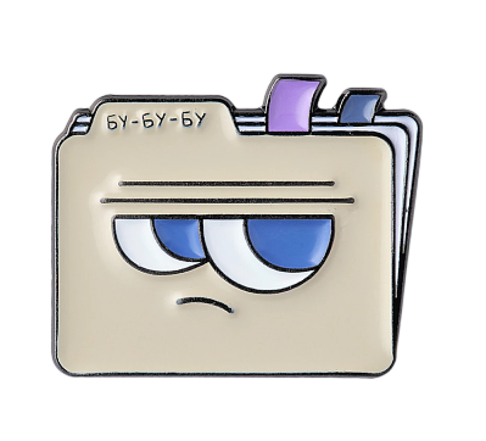 Enamel Pin - Bububu Folder