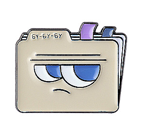 Enamel Pin - Bububu Folder