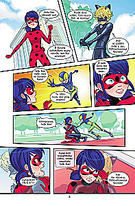 Lady Bug and Super Cat. Comic. Heroes Against Evil