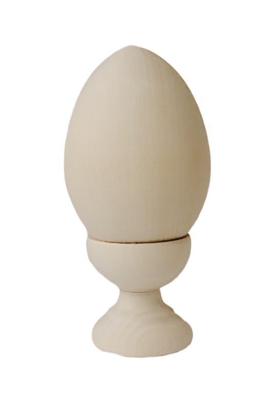 Яйцо под роспись на подставке 10см