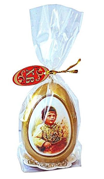Свеча-яйцо - Пасхальные сюжеты. Большое
