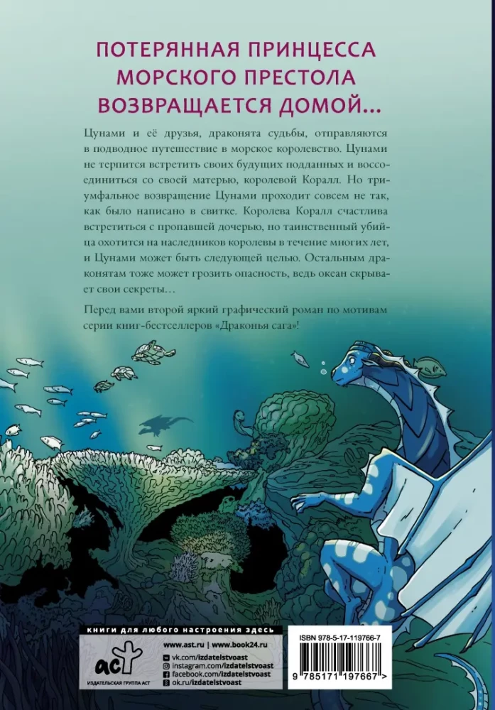 Dragon Saga. The Lost Princess. Graphic Novel