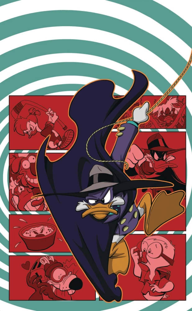 Darkwing Duck. Orange - the new purple. Comic