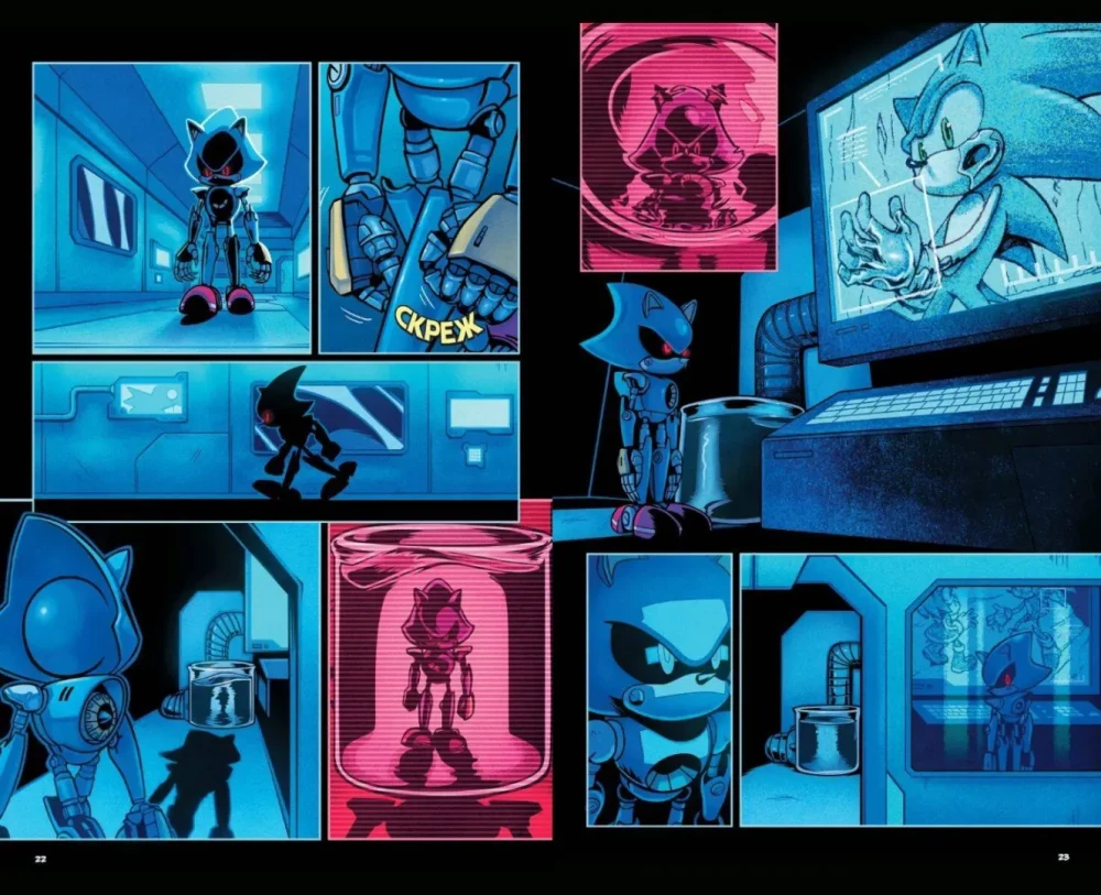 Sonic. Из ниоткуда. Комикс. Том 8