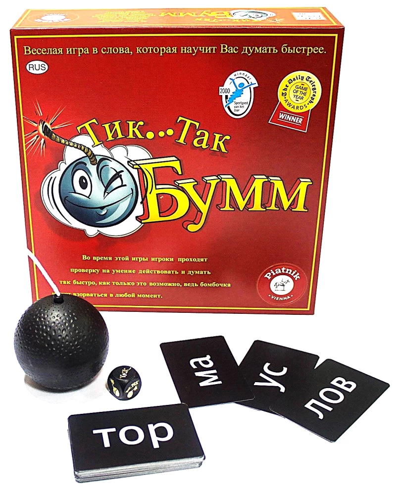 Настольная игра - Тик... Так Бумм