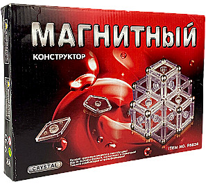 Магнитный конструктор Crystal (84 деталей)