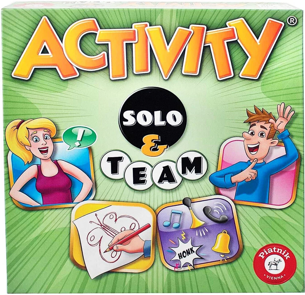 Board game - Activity. Solo and Teams