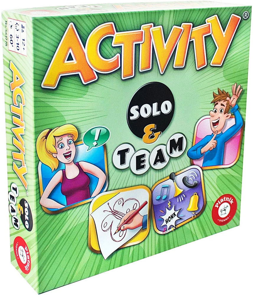 Board game - Activity. Solo and Teams