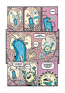 Viruses and Microbes. A Scientific Comic
