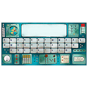 Настольная игра - Qwerty. Кверти. Игра на русском и английском языках