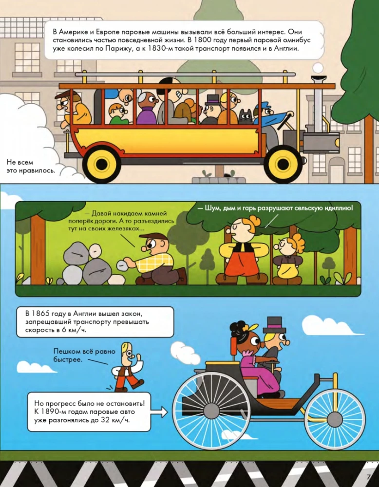 The History of the Car in Comics