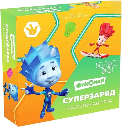 Настольная игра - Фиксики. Суперзаряд