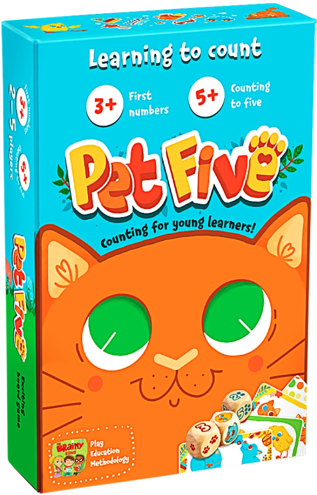 Development Board Game - Pet Five (Paws) EN