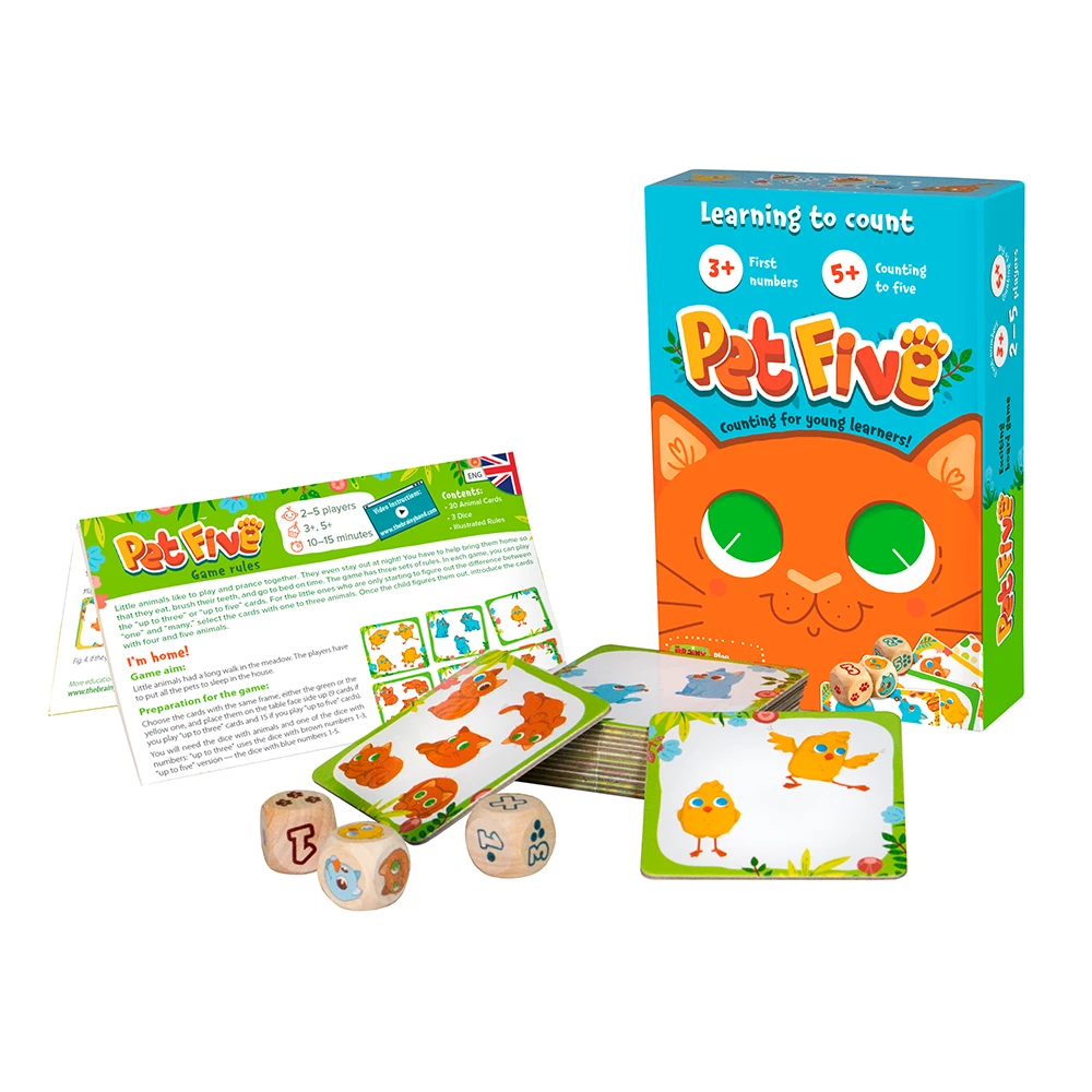 Development Board Game - Pet Five (Paws) EN