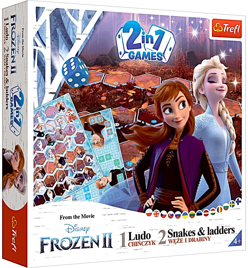 Настольная игра - Холодное сердце 2 (2 в 1)