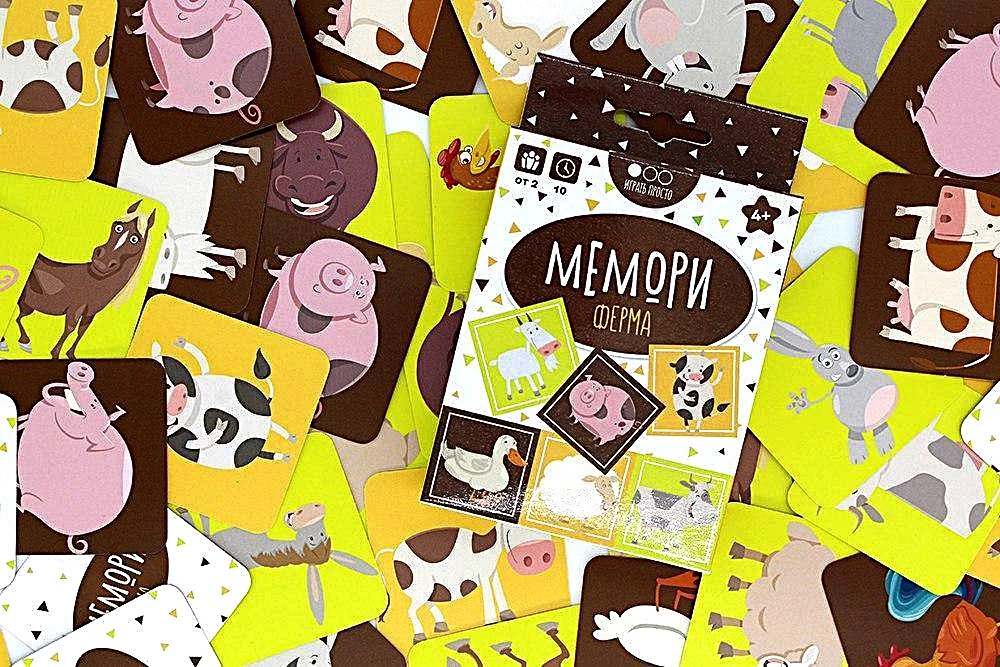 Board Game - Memory Farm