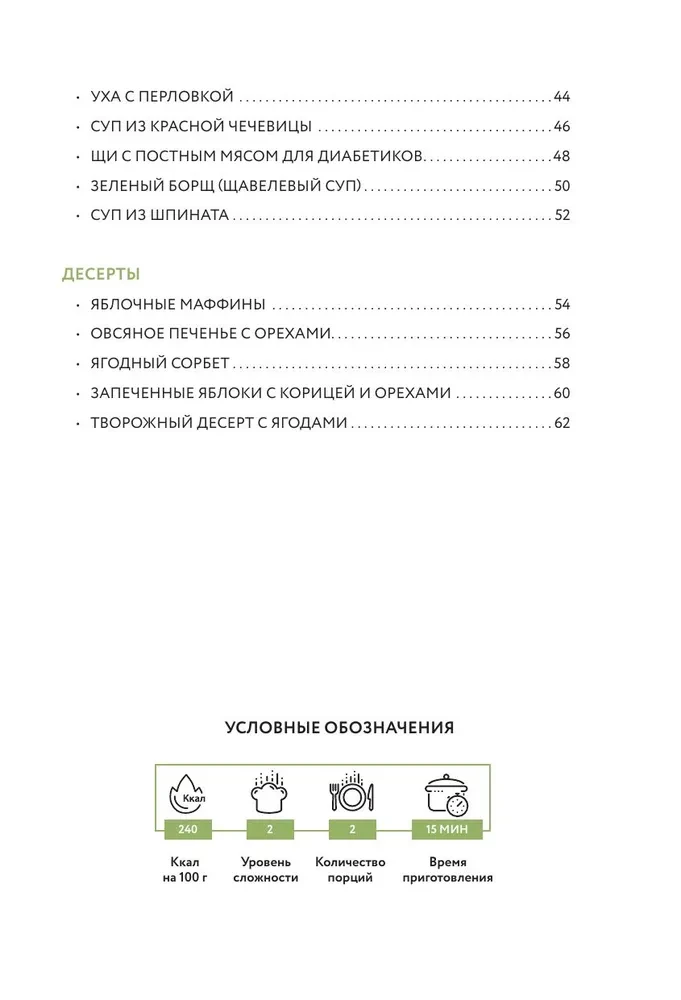 PP menu. A collection of the best recipes