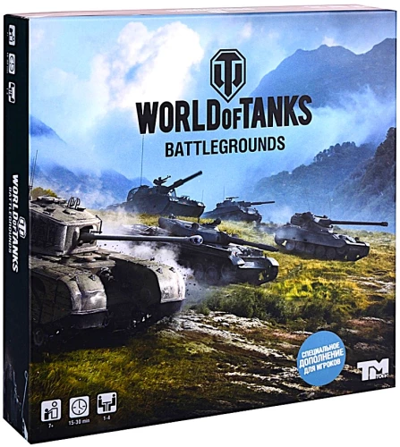 Board Game - World of Tanks. Battlegrounds