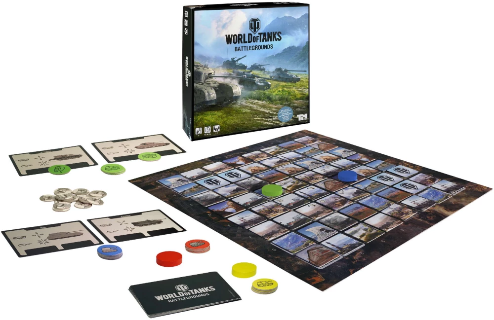 Gra planszowa - World of Tanks. Battlegrounds