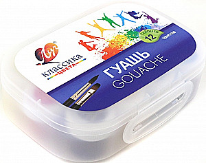 Gouache - Classic in a Container, 12 Colors