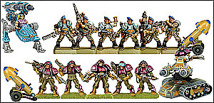 Tabletop Game - Armored Infantry. Mission Trap