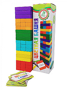 Настольная игра - Цветная башня